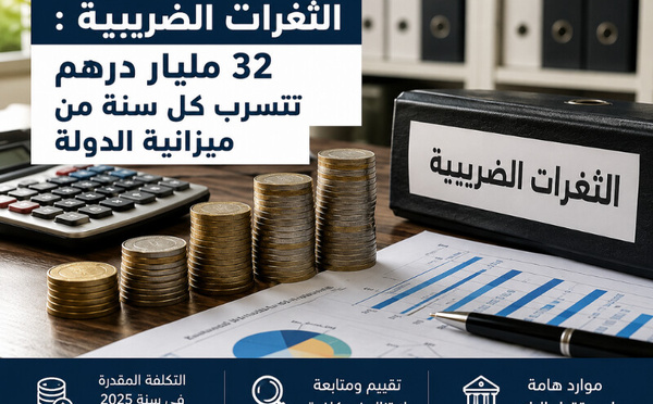 الامتيازات الجبائية : 32 مليار درهم تفلت سنويًا من ميزانية الدولة