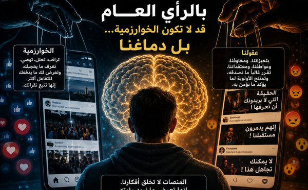 قد لا يكون أكبر من يتلاعب بالرأي العام هو الخوارزميات، بل العقل البشري