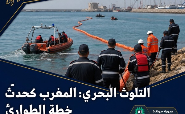 التلوث البحري: المغرب كيحدّث خطة الطوارئ