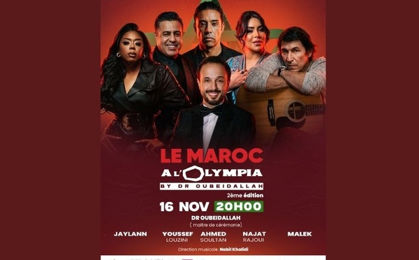 «Le Maroc à l’Olympia» يعود إلى باريس في نسخة ثانية تحتفي بالفن المغربي