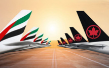  شراكة الرمز بين طيران الإمارات و إير كندا