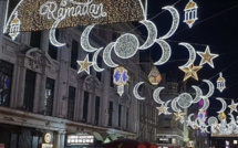 الشوارع في فرانكفورت وكولونيا الألمانيتين تتألق بزينة رمضان