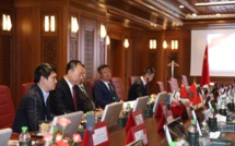 الرئيس المنتدب للمجلس الأعلى للسلطة القضائية يستقبل نائب وزير العدل الصيني