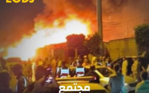 خسائر مادية كبيرة بحريق "جوطية ابن عباد" بالقنيطرة