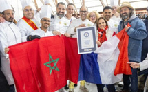 مغربي يدخل موسوعة غينيس بأطول كعكة فراولة في العالم