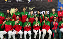 المغرب يحصد 9 ميداليات في كأس رئيس الاتحاد الدولي للتايكوندو باديس ابابا