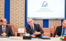 بركة يستقبل وفدًا من البنك الأوروبي لإعادة الإعمار والتنمية لتعزيز التعاون في مشاريع البنيات التحتية والماء