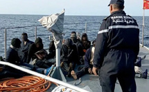 البحرية الملكية تنقذ 57 مهاجراً غير شرعيا كانوا عالقين قبالة سواحل طانطان