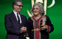 راوية تتوج بـ"النجمة الذهبية" في مهرجان مراكش الدولي