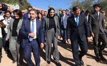 فاطمة الزهراء المنصوري تشرف على زيارة ميدانية لمواكبة مشاريع التنمية القروية