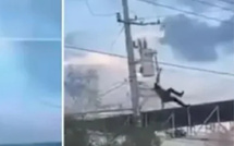 صعقة كهربائية خطيرة خلال مطاردة أمنية في شمال المكسيك