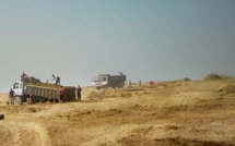 الدرك الملكي بطنجة يوقف شبكة سرقة الرمال شمال المغرب