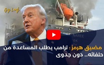 مضيق هرمز: ترامب يطلب المساعدة من حلفائه… دون جدوى