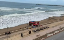 انجراف الرمال وارتفاع مياه شاطئ مهدية  يهددان البنيات التحتية في القنيطرة