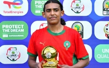 إليان حديدي يتوج أفضل لاعب في مباراة المغرب والجزائر لأقل من 17 سنة