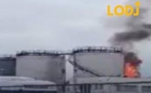 اندلاع حريق بمحطة الحاويات في برشلونة دون تسجيل إصابات