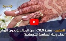 المغرب: فقط 31,5٪ من الرجال يؤيدون الزواج (المندوبية السامية للتخطيط)