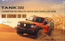 تكريم جوهرة بناني ووالدتها بعد نيل لقب رالي عائشة 2026 على متن سيارة TANK 300