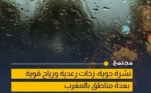 زخات رعدية مرتقبة اليوم بعدة مناطق من المغرب