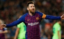 ميسي يهنئ برشلونة بلقب الدوري الإسباني بعد حسم الكلاسيكو أمام ريال مدريد.
