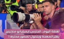 فواحد اللقطة طريفة بزاف، قرر الحارس الأرجنتيني إيميليانو "ديبو" مارتينيز يستغل عدم مشاركتو فالمباراة ضد هندوراس بطريقة مختلفة ومضحكة