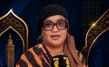 طبارة غويي رئيس تعاونية ظبيطات - La Cite des Artisans of Senegal and Diaspora في قلب قمة دار المعلمة بالدار البيضاء.